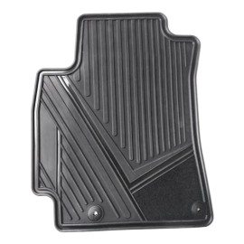 Kia Floor Mats for Forte - All Weather - (2019 to 2024 Complete Set (Black)