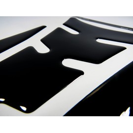 BIKE-label Tank Pad Black Motorcycle Sticker Tank Protection Paint Protection X502014VA