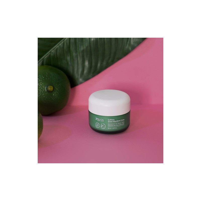 Jeju On Cutera Green Tangerine Cream 50ml / 제주온 큐테라