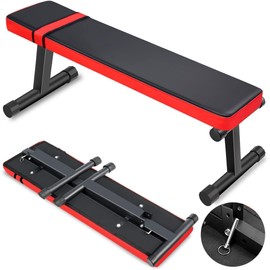 Flat Weight Bench, Multi-Position Bench Press for Full Body Workout, 660LBS Exercise Bench for Strength Training