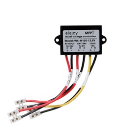 ELEJOY 10 Amp 12.6V 150W MPPT Solar Charge Controller 99% LiFePO4 Lithium Iron Phosphate Battery Ultra-Compact and Lightweight IP67 Waterprof