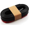 Vmingo Lip Samurai Universal Facia Faldon Flexible Estribo Spoiler (Negro