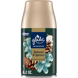 Glade Automatic Spray Refill, Balsam & Spruce, Scented Air Freshener for Home and Bathroom, 6.2 Oz