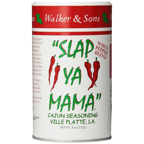 Slap Ya Mama 2 Piece Pepper Blend Cajun Seasoning, 8 Ounce