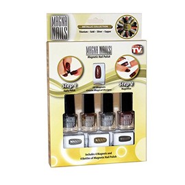 Magna Nails Magnetic Nail Polish- Metallic Collection