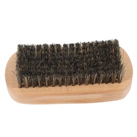 Ipetboom Male Beard Oil Brush Wooden Handle Grooming Brush for Beard Care Cleaning Tool