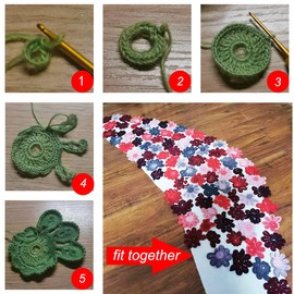 golo Wool Yarn for Hand Knitting Rainbow Ball Crochet Yarn (MQ-6018, 550yd)