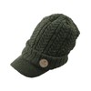 Mazume MZCP-F812 Olive Knit Cap (with Brim)