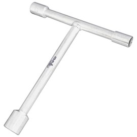Pit Posse PP2008 3 Way T-Handle Wrench Tool 8mm 10mm 12mm for Bicycle Automobile Motorcycle Repair (Silver)