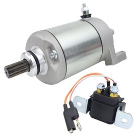 Soarider Starter & Relay for Polaris Predator 500 2003-2006, 3088069 18647, Replacement for Polaris Predator 500 Starter 2003 2004 2005 2006