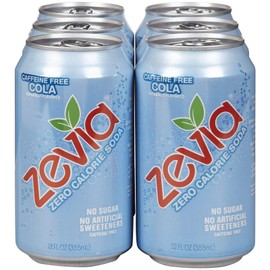 Zevia Zero Calorie Cola - Caffeine Free - 12 oz - 6 pk