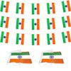 LoveVC 2 Packs 8×12 Inch India Flag Banner String Indian