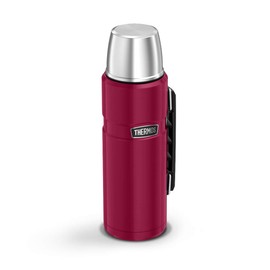 Thermos 81092 Flask, Stainless Steel, Raspberry, 1.2L