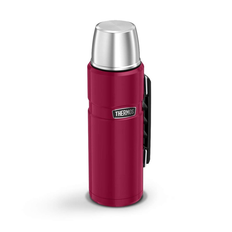 Thermos 81092 Flask, Stainless Steel, Raspberry, 1.2L