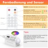WOBANE LED Strip with Motion Sensor, 5 m LED Strip,