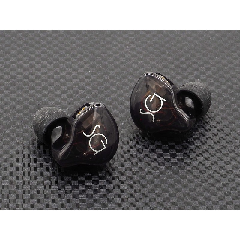 SoundsGood SE01 BK Hybrid In-Ear Earbuds with 1BA+1DD Black