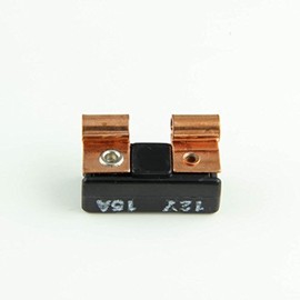 15 Amp Low-Profile Circuit Breakers to Replace 1/4''X1-1/4'' Glass Fuses (1 per Pack)