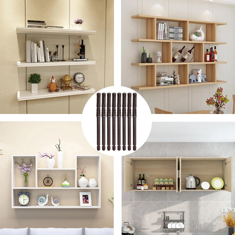 Floating Shelf Brackets - Heavy Duty Wood Invisible Concealed Shelf