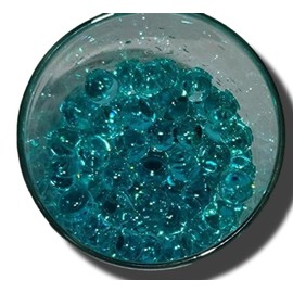 Water Beads for Wedding, Holiday, & All Occasion Home Decor - 1 Ounce of Totally Teal - Vase Filler, Wedding Party Centerpiece Decor