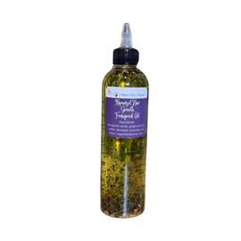 4 oz Hair growth fenugreek rosemary nettle horsetail oil