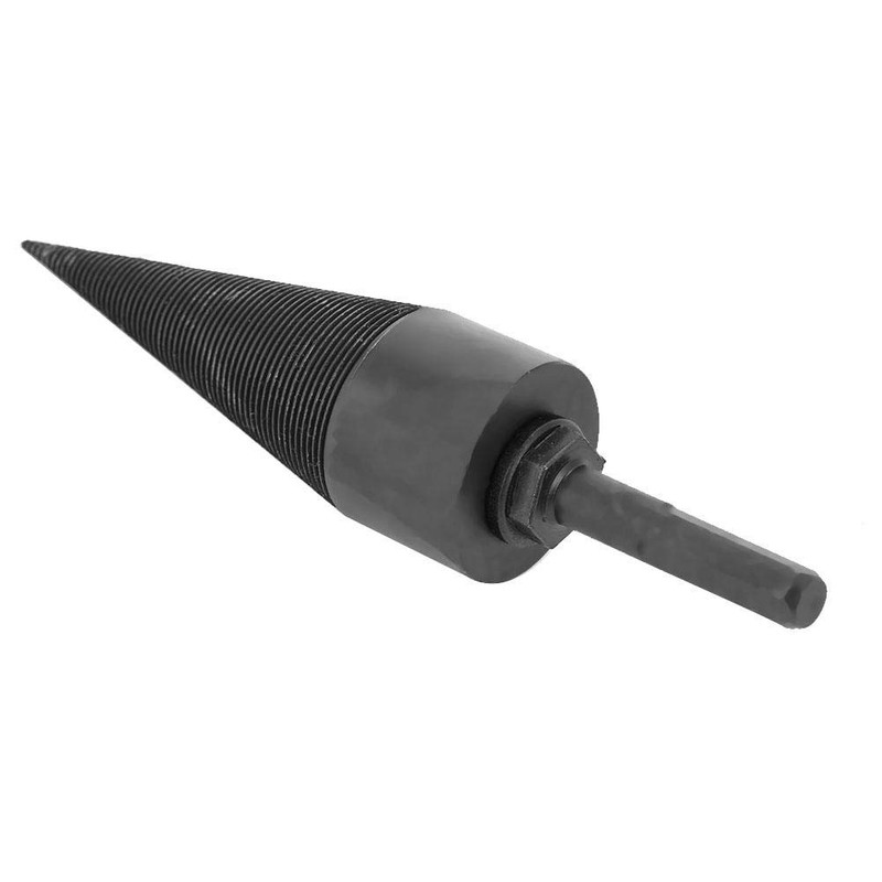 Taidda Firewood Splitter Cone Drill, Wood Splitting Drill Bit Household