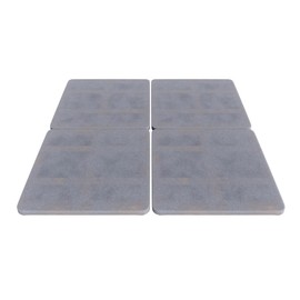 Treaton, 1.5” Split Wood Bunkie Board Full(Fold) Size, Bunkieboard for Bed Support - Fully Assembled, Low Profile Support, Slats Design for Ventilation, Box Spring Alternative