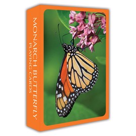 Pigment & Hue Standard Educational Poker Deck, Monarch Butterfly