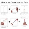 4 Pack 10ml Empty Mascara Tube with Brush Wand, YITOU
