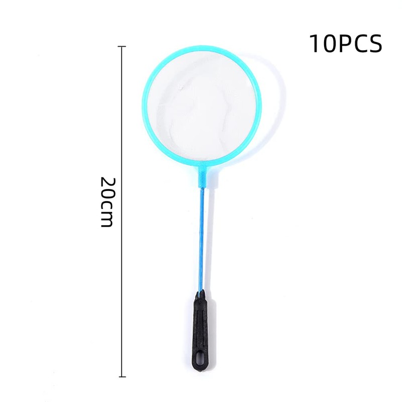 10Pcs Shrimp Nets Small Fishing Nets Aquarium Catcher Nets Plastic