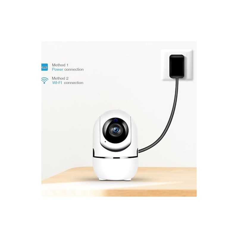Indoor Surveillance Camera, Indoor Surveillance Camera, Wi-Fi Camera, Motion Detection,