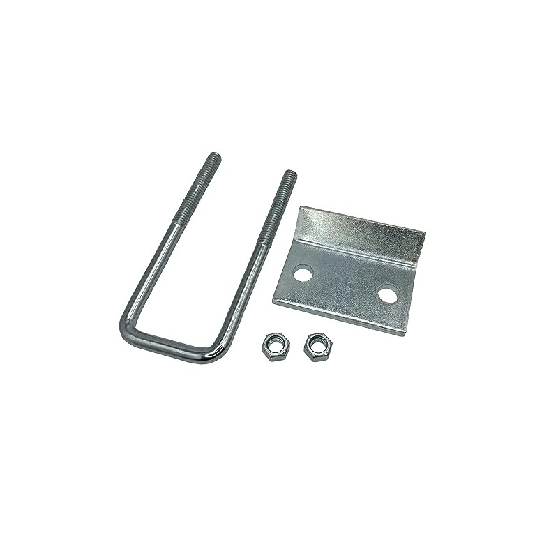 4 Pack Strut to Beam Clamp with Square U-Bolt and