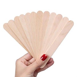 Nillkanth Waxing Spatula-Thick Wooden Tongue Depressor Tattoo Wax Stick, Medical 15cm