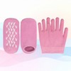 Hydrating Gel Socks & Gloves for Cracked Heel Care Pink Gloves 2ea