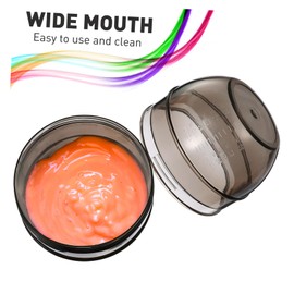 WOONEKY Double-Scale Hair Tinting Bowl Salon Mixing Cup Reusable Hair Coloring Bowl