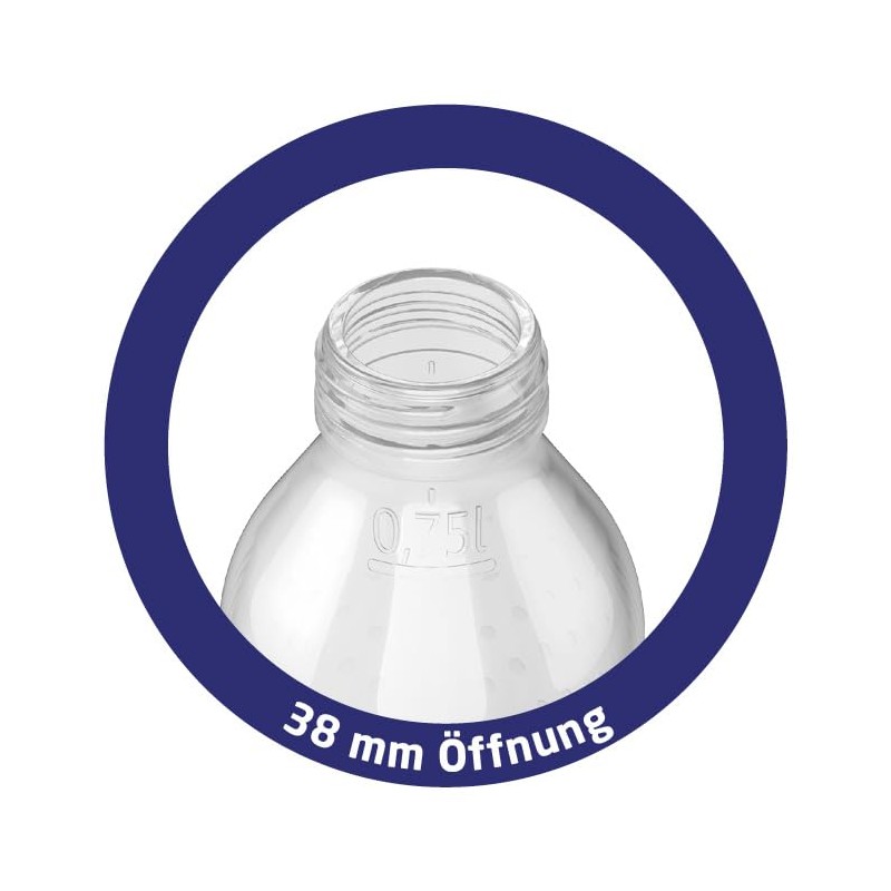 Emil 0.75 l organic viola (wide neck)