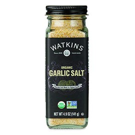 Watkins Gourmet Organic Spice Jar, Garlic Salt, 4.97 Ounce