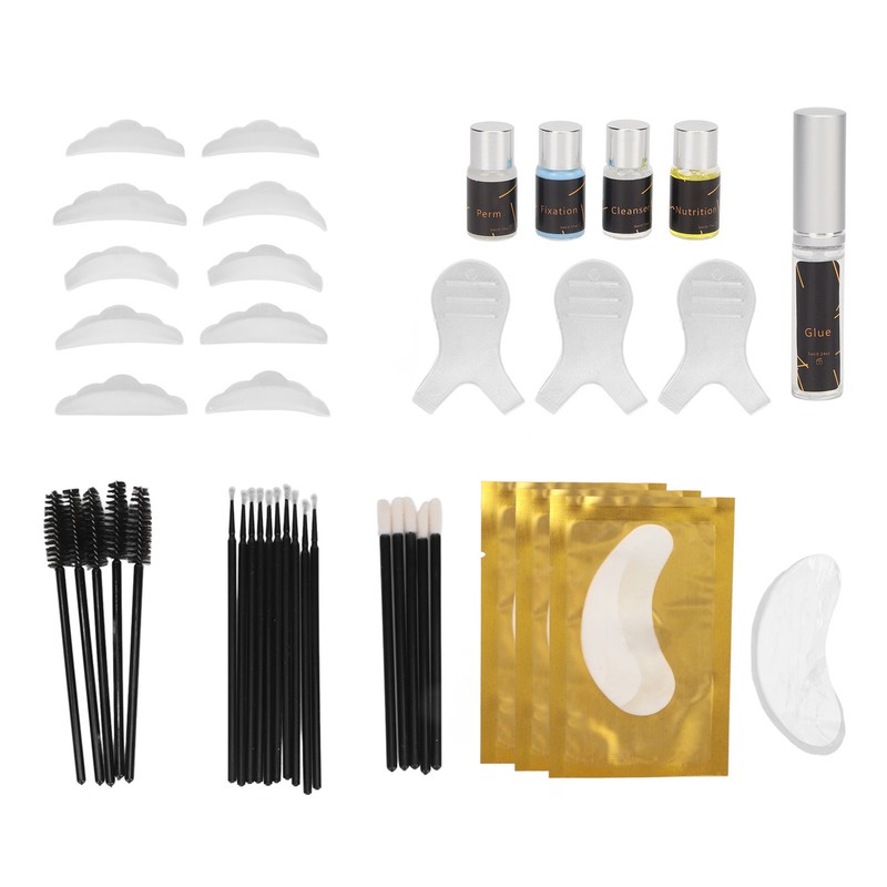 Lash Brow Perming Kit Long Lasting Skin Friendly EyeLash Curling