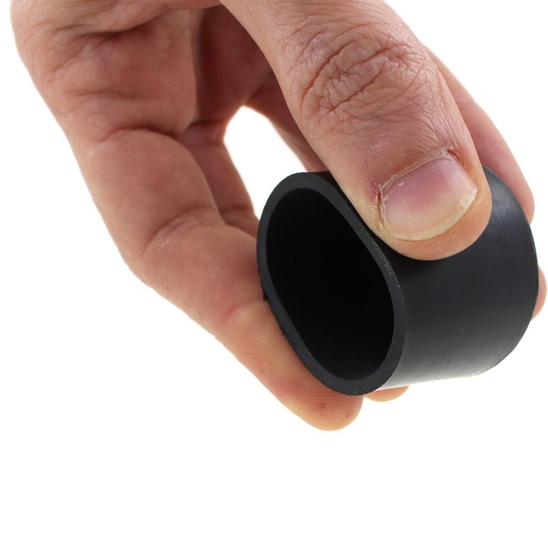 20mm Multi Purpose Black Rubber Ferrules for Furniture Tables and