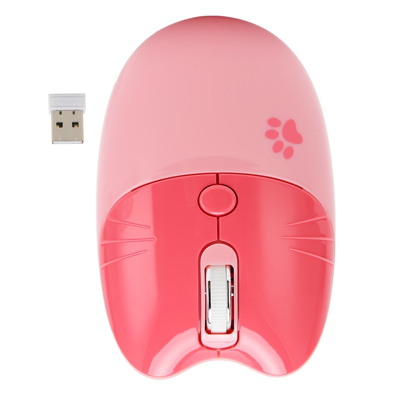 Wireless Mouse BT5.1 Or 2.4GHz Silent Click Adjustable DPI Auto