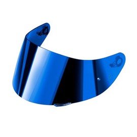 AGV K3 Sun Visor Motorcycle Mirrored Blue