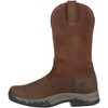 Ariat Womens Terrain Pull On Waterproof Boot Distressed Brown 8