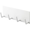 Yamazaki 3687 Magnetic Kitchen Tool Hook, 4 Rolls, White, Approx.