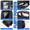 TUDEQU Sling Bag for Men,8 Pocket Sling Backpack Men,19L Sling