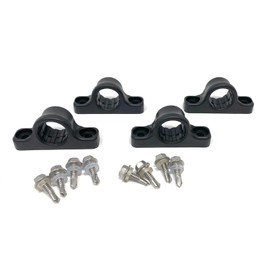 Dolphin Automotive Under Bumper/Bodywork Parking Sensor Mounting Brackets 21mm Diameter - Set of 4