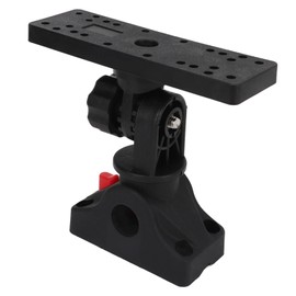 Fish Finder Holder Base Boat Fish Finder Electronics Mount Fish Finder Holder Base, Marine Electronic Fish Finder Mount Turn Assemblies