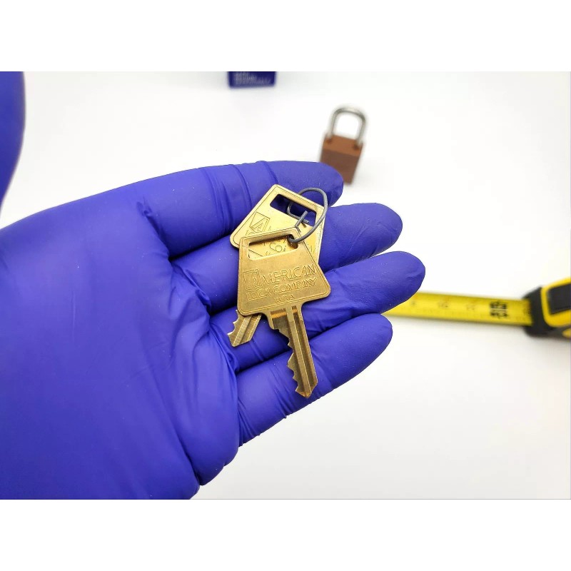 American Lock Padlock 1106D Solid Body 1.5" Shackle Dark Bronze