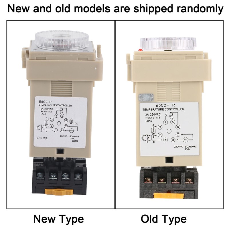 E5C2-R Analog Dial Temperature Controller Din rail Type Temperature Control