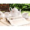 21-Piece Porcelain Ceramic Coffee Tea Gift Sets, Cups& Saucer Service