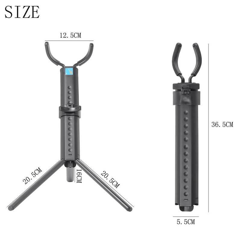 Portable Foldable Sax Holder Stand with Foldable Metal Leg Base
