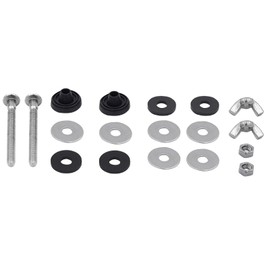 Toilet Cistern Bolts, Stainless Steel Toilet Tank Fixing Kit, Toilet Tank Screws, Universal Toilet Cistern Fixing Bolts for Toilet Close Coupled Toilet Kit(size:M6*65mm)